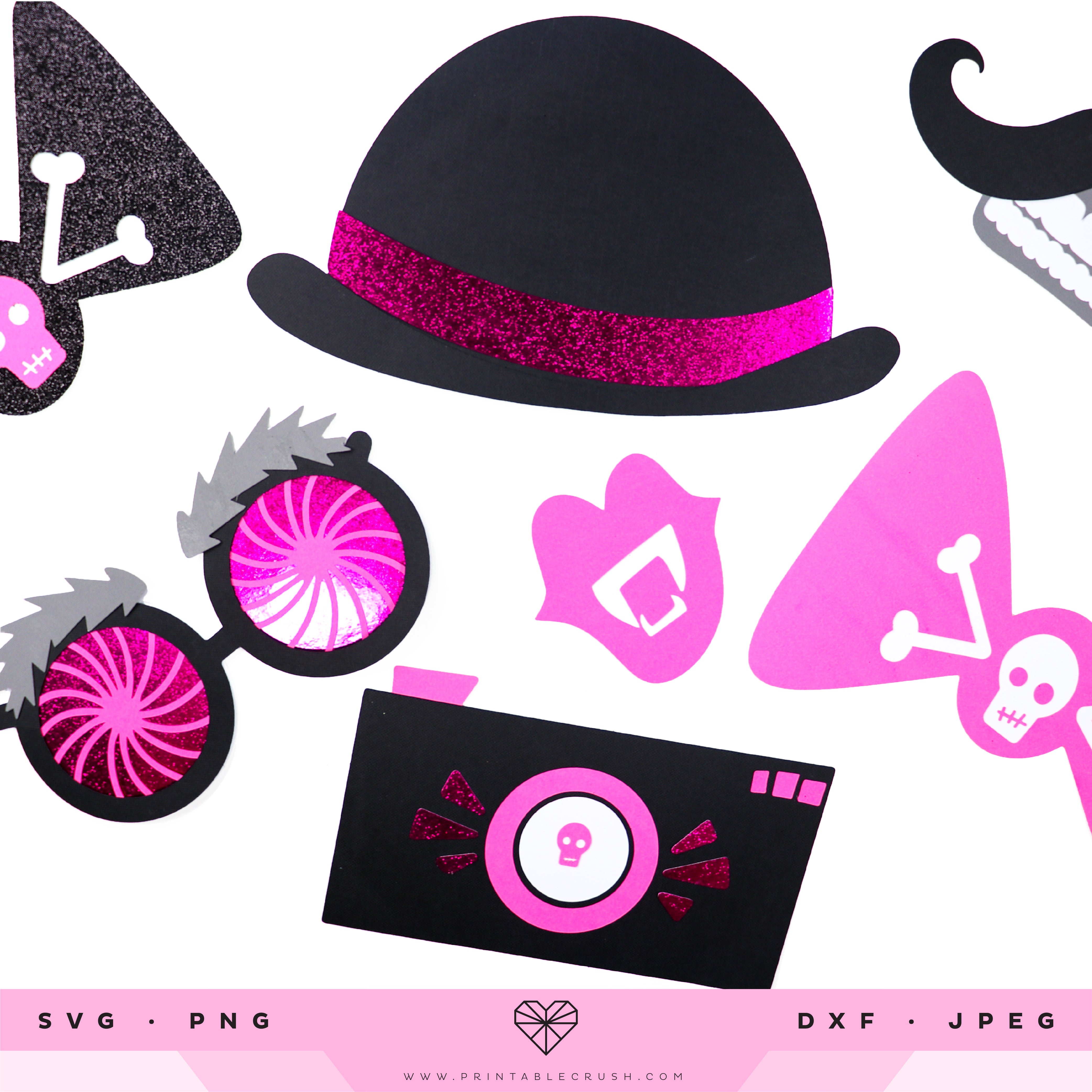 Download Glam Halloween Svg Files Printable Crush Llc