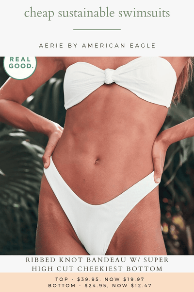 ethical swimwear rib bikini