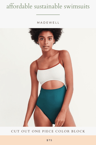 madewell second wave sustainable swimsuit review