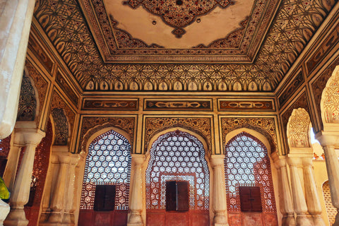 palace room instead the hawa mahal jaipur - photo taken by Melanie DiSalvo