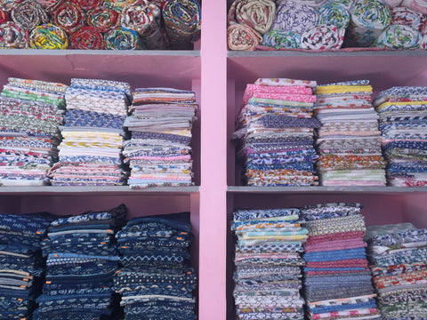 block printed fabric in jaipur