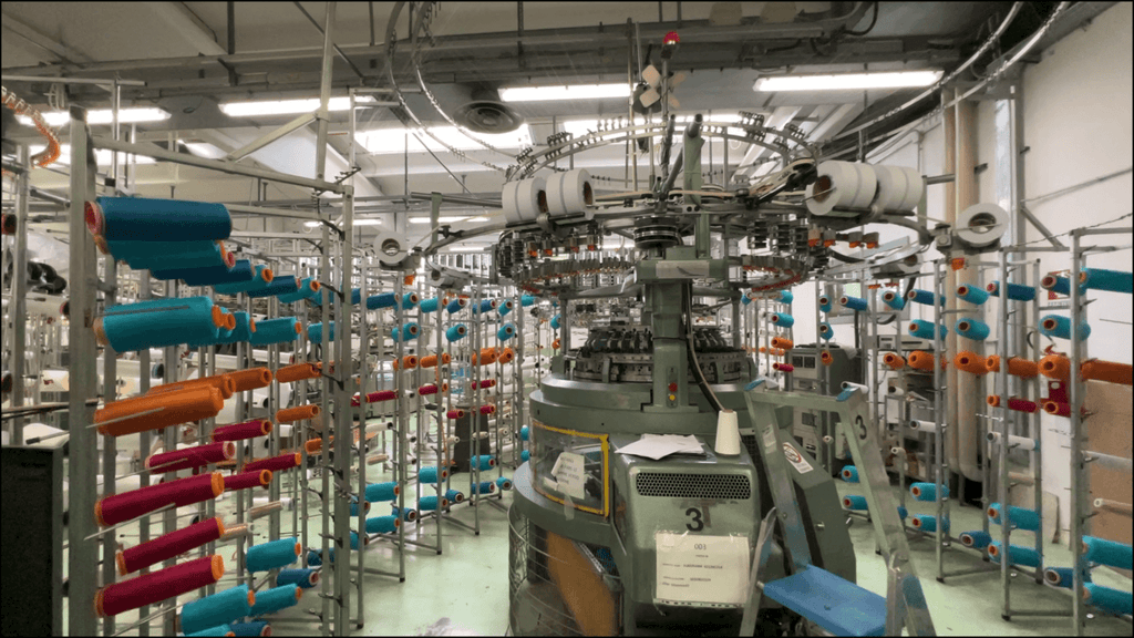 circular knitting machine in italy