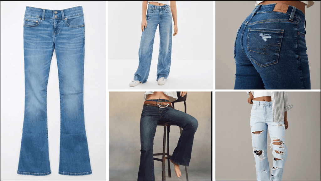 How to Find Exact American Eagle Jeans with Number | TikTok
