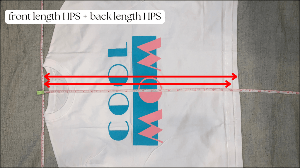front length HPS back length HPS