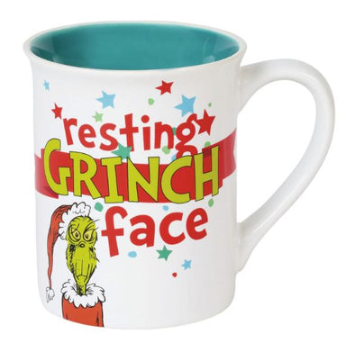 Santa Grinch Sculpted Mug