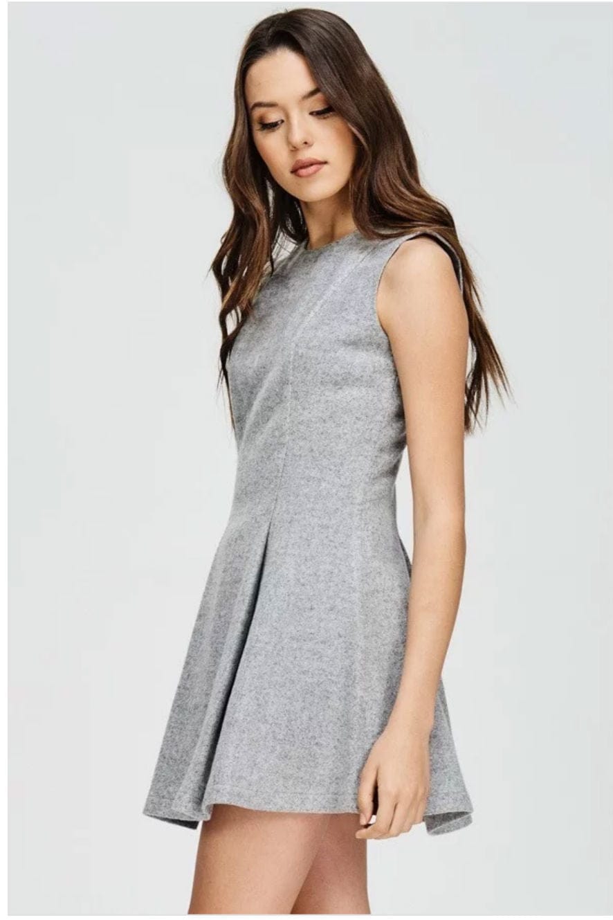 petite wool dress