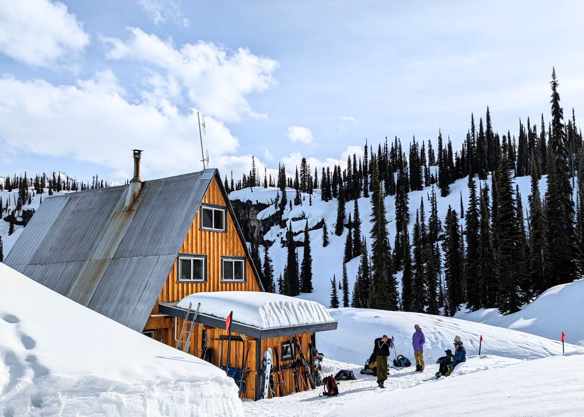 blanket glacier chalet