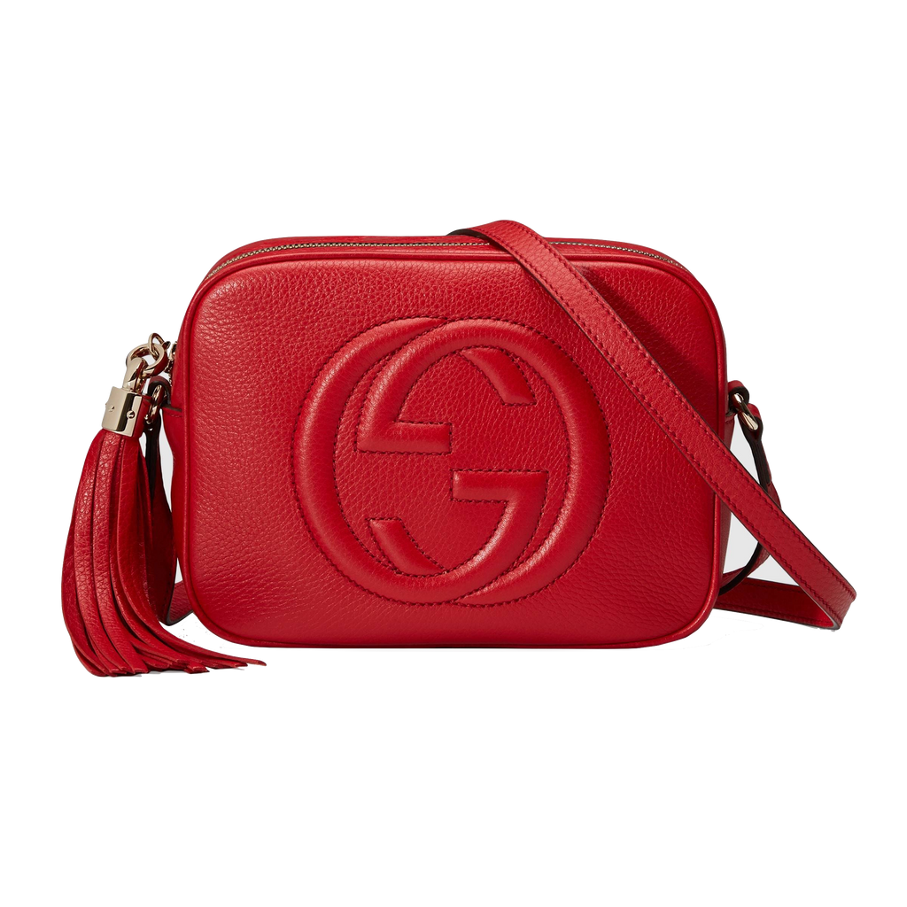 red gucci side bag