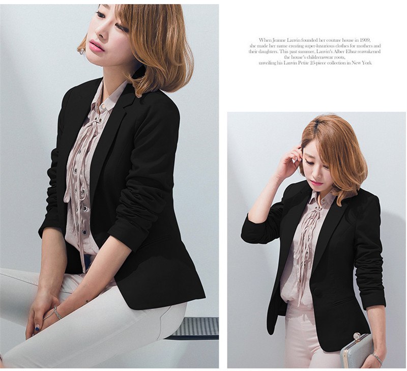 women jacket spring jacket women Spring long section of