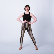 Historical female armor leggings based on the field garniture of Lord Brockhurst