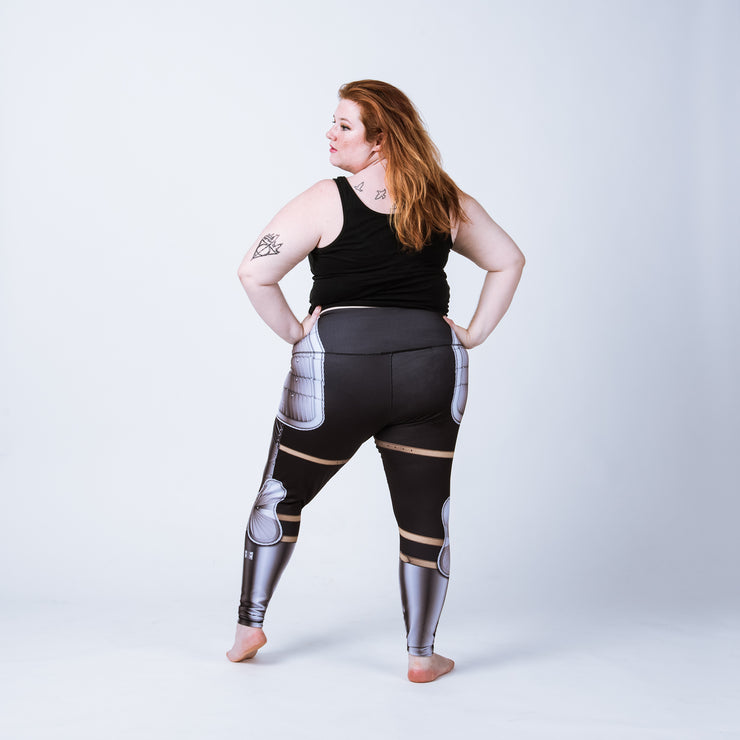 Plus size leggings based on Maximillian armor