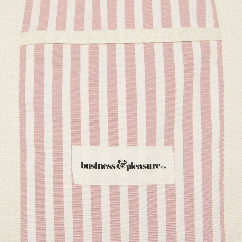 Pink Striped Beach Bag | Business & Pleasure Co
