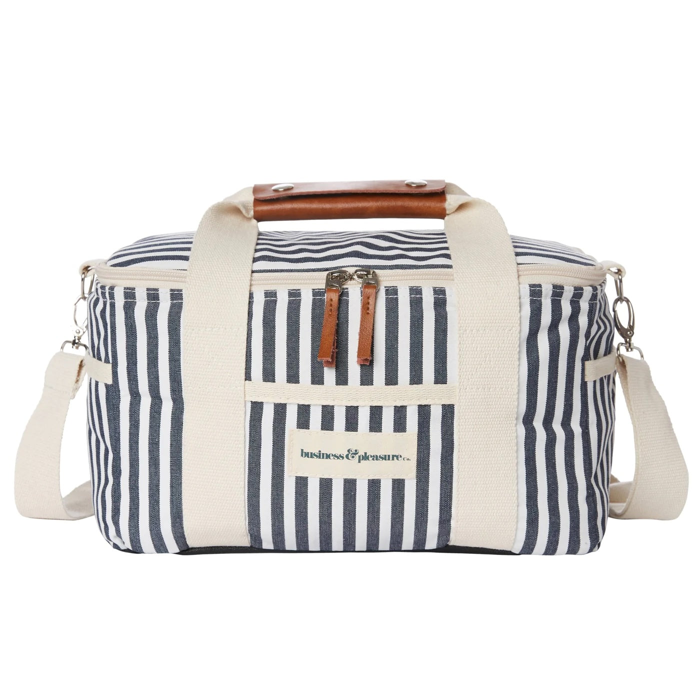 The Premium Cooler Bag  - Lauren's Navy Stripe