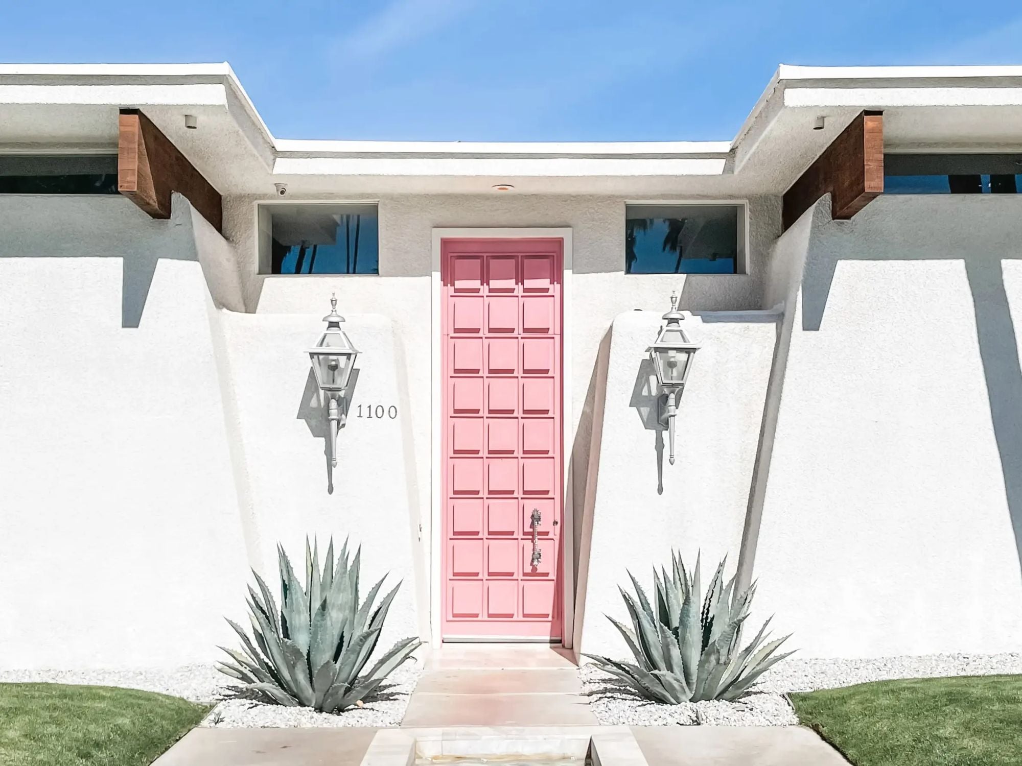 Pink Door House front