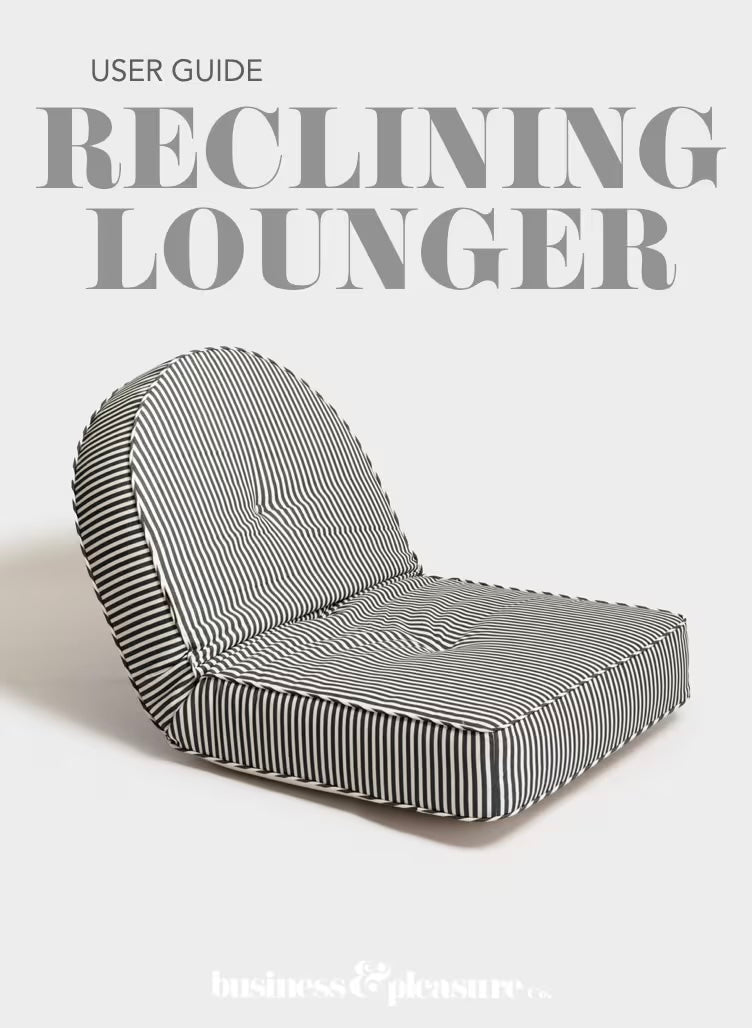 Reclining Pillow Lounger