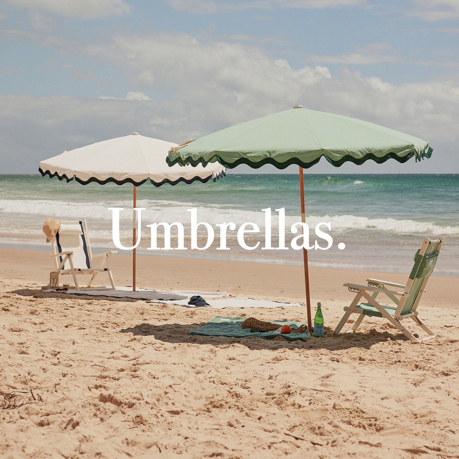 Umbrellas on the beach