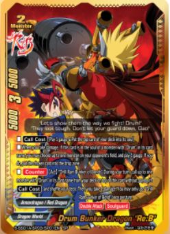 future card buddyfight drum bunker dragon