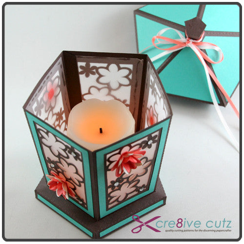 Download Party Lantern 3d Papercraft Project Cre8ive Cutz