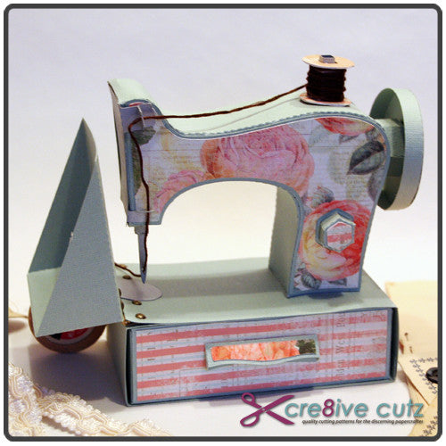 Download 3d Vintage Sewing Machine Cre8ive Cutz