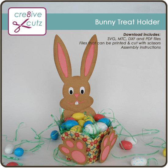 Download Bunny Treat Holder Cre8ive Cutz