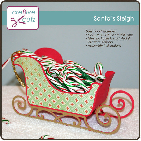 Download Santa S Sleigh Cre8ive Cutz