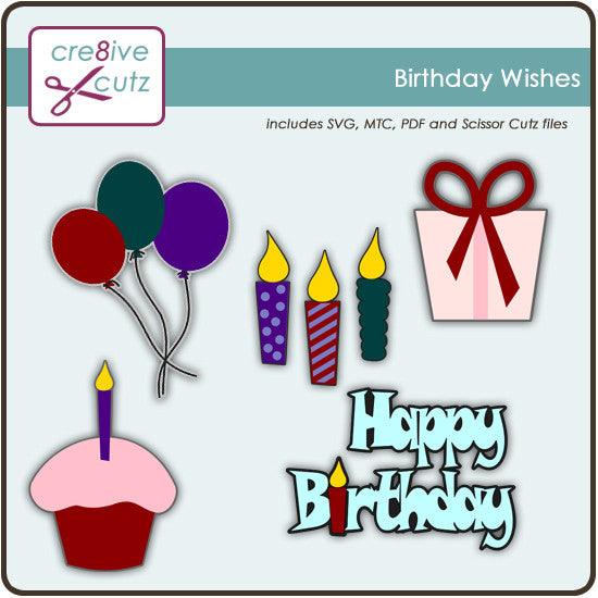 Download Birthday Wishes Cre8ive Cutz