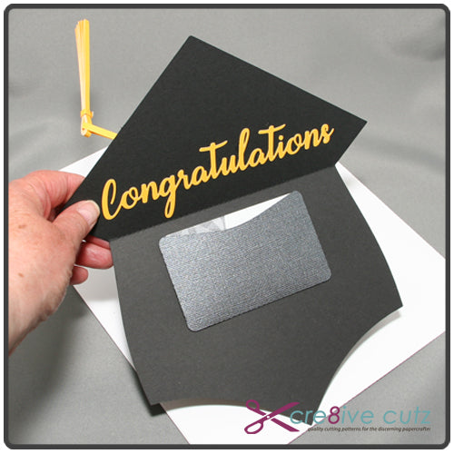 Download Graduation Cap Gift Card Holder Papercrafting Project ...