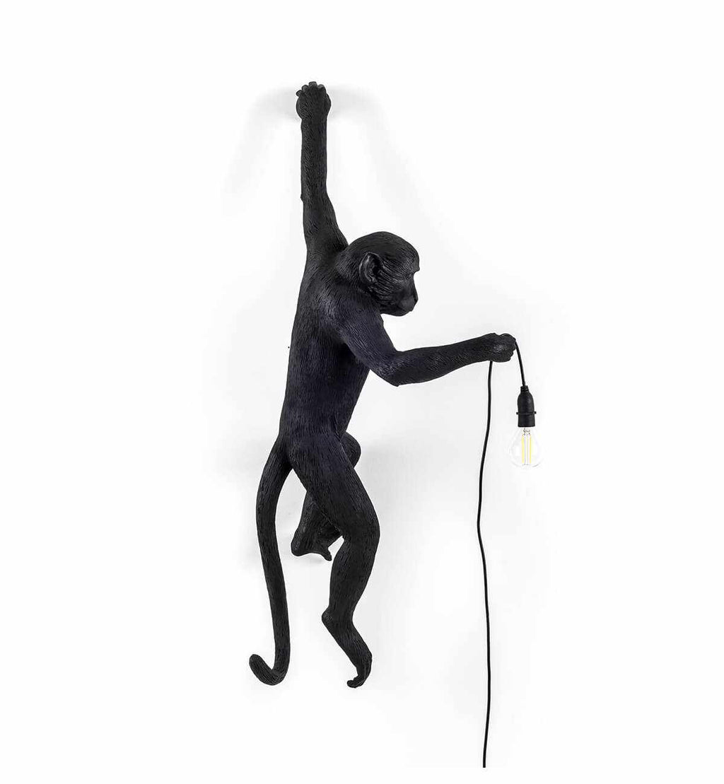 black monkey lamp