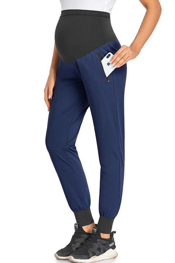 Quick-dry Maternity Pants Workout Joggers Pregnancy Sweatpants