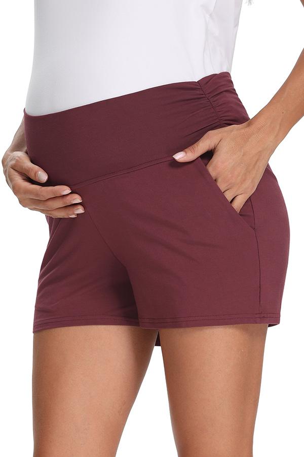 Floral Pregnancy Activewear Workout Maternity Shorts – Glamix Maternity