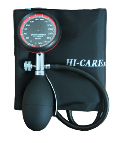 BP Meter Aneroid Palm Elite - Black