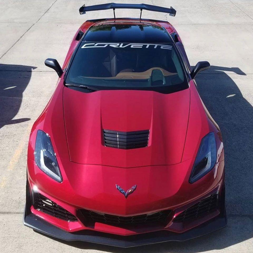 Corvette C7 ZR1 Full Aero Kit Front Bumper Side & Rear Spoiler