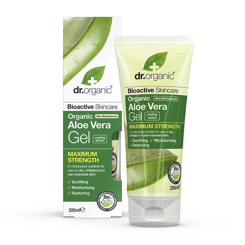 Ellendig attent credit Natural and Organic Aloe Vera Gel Maximum Strength – Dr Organic