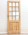 NEW - 19TH CENTURY SINGLE DOOR WITH GLASS