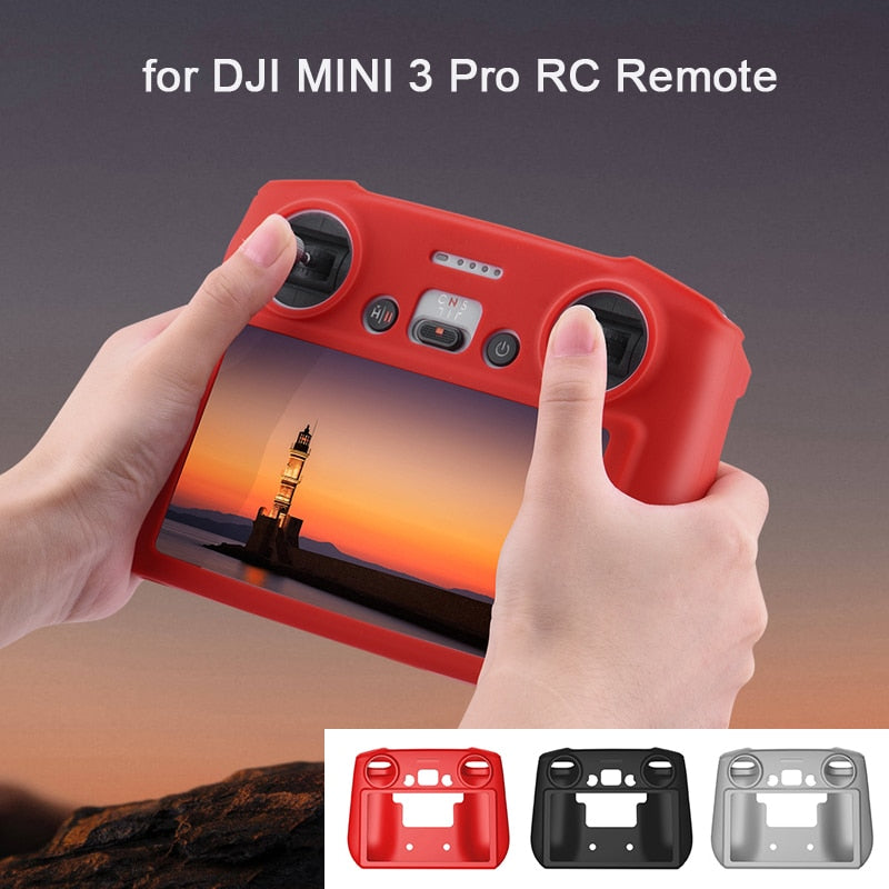 For DJI Mini 3 Pro RC Remote Control Silicone Cover Anti-drop Shock-resistant Scratch-resistant Protetive Sleeve Drone Accessory