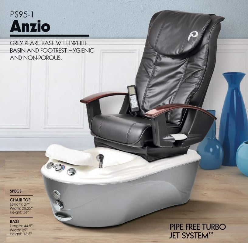 Anzio Pipeless Pedicure Spa with Shiatsu Massage Pibbs PS95