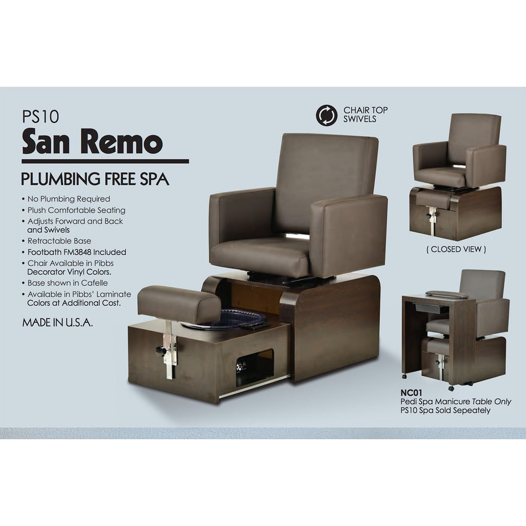 San Remo Footsie Pedicure Spa Pibbs Scissors Amp More