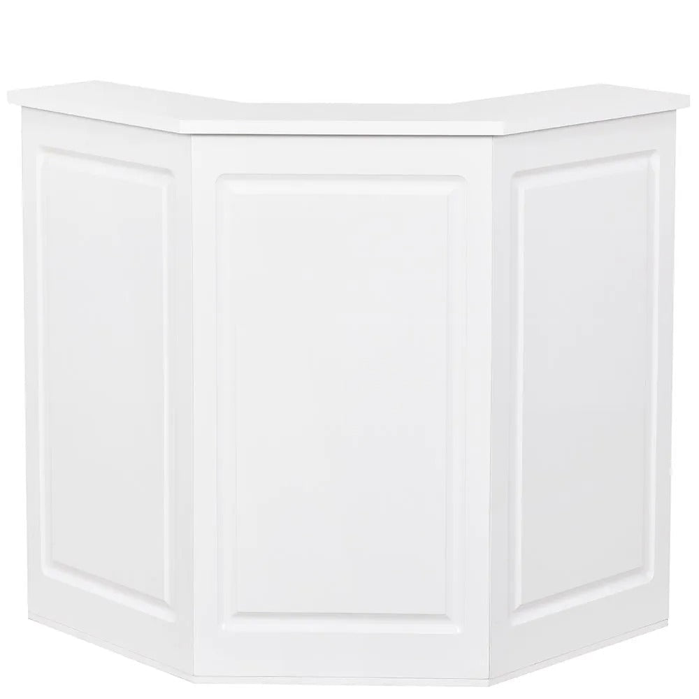 Valencia LED Reception Desk- Center White DIR
