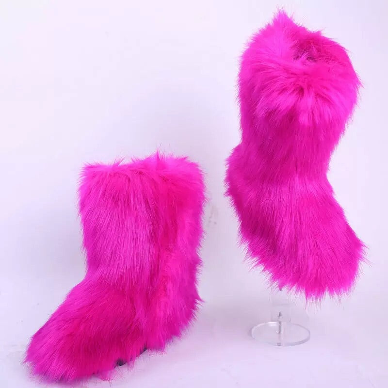 Fluff Boots – The Baddie Factory