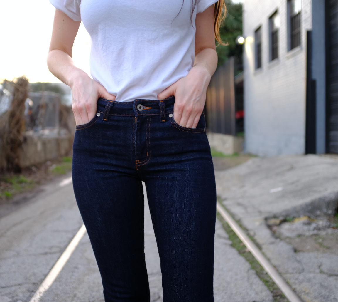 women's selvedge jeans