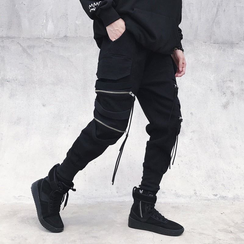 elastic jogger pants