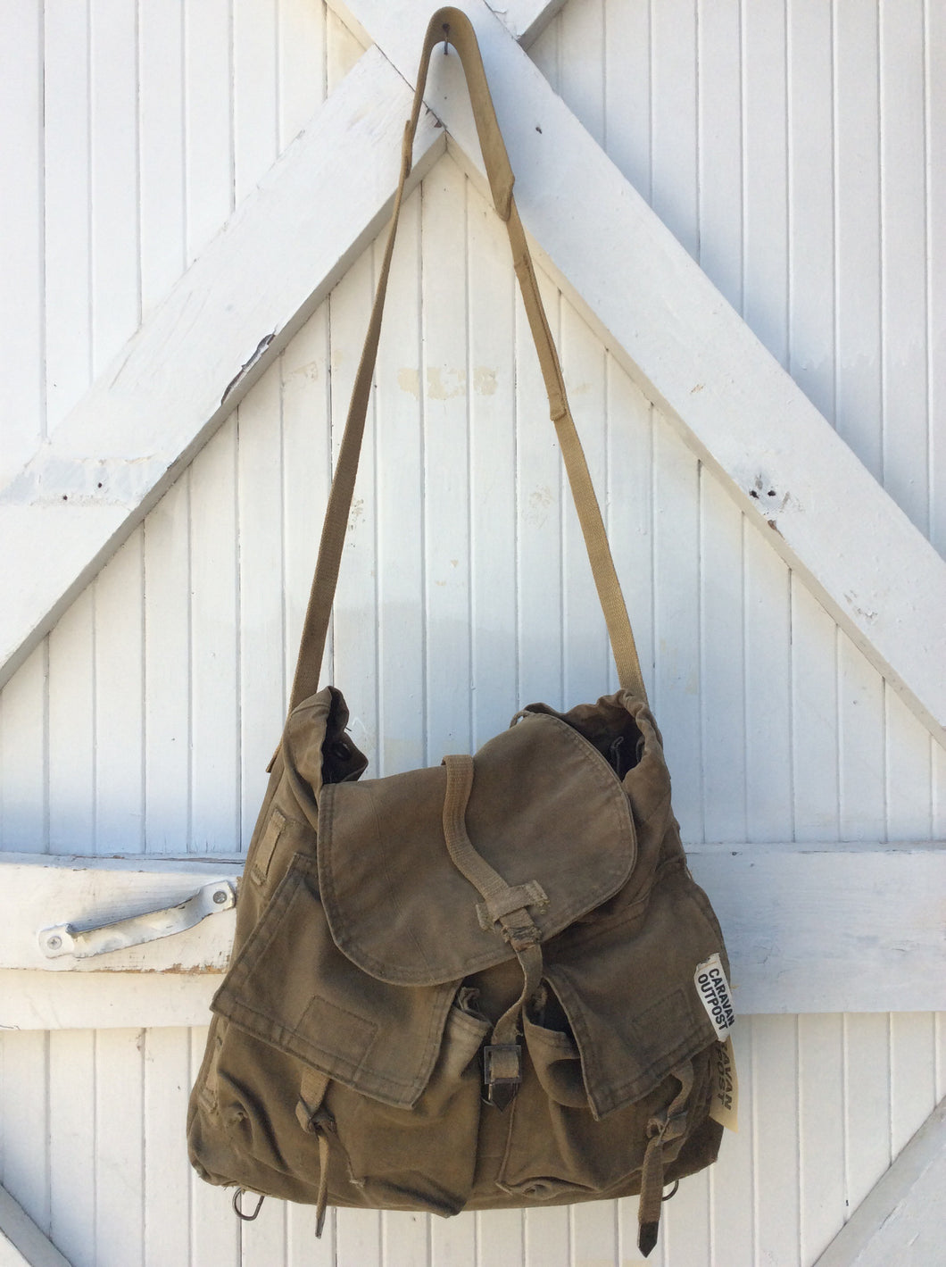 linen shoulder bag