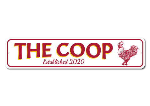 the chicken coop sign