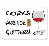 Cork wine signs
