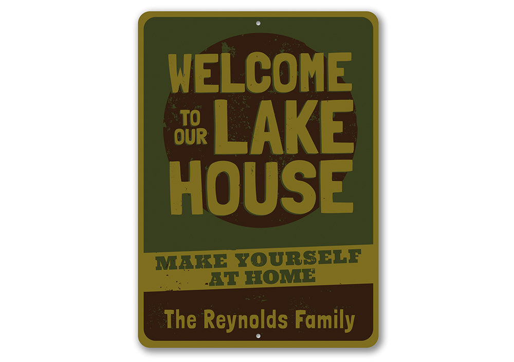 Make Yourself At Home Sign Lizton Sign Shop