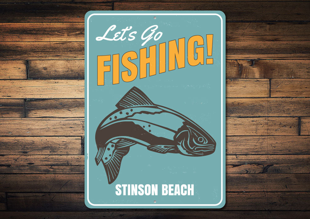 The Rodfather Fishing Sign – Lizton Sign Shop