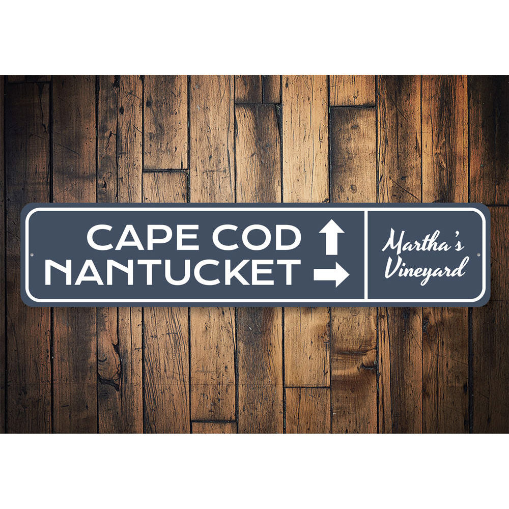 Cape Cod Sign, Fishing Supply Sign, Boating Sign, Cape Cod Store Aluminum  Sign - 8 x 12 : : Home