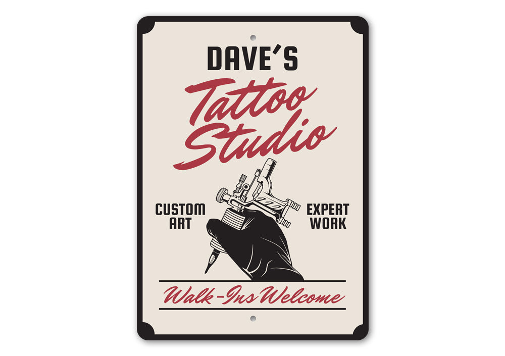 Custom Tattoo Studio Sign – Lizton Sign Shop