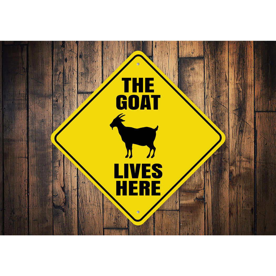 funny goat signs