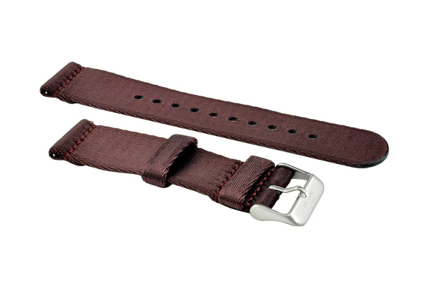 Forest Green 2-Piece Thin Seatbelt Watch Strap – Strap Mill Canada